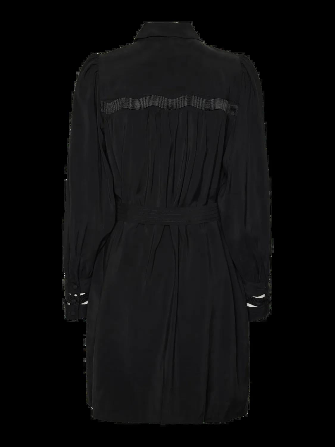 YASUNICA Shirt Dress Black