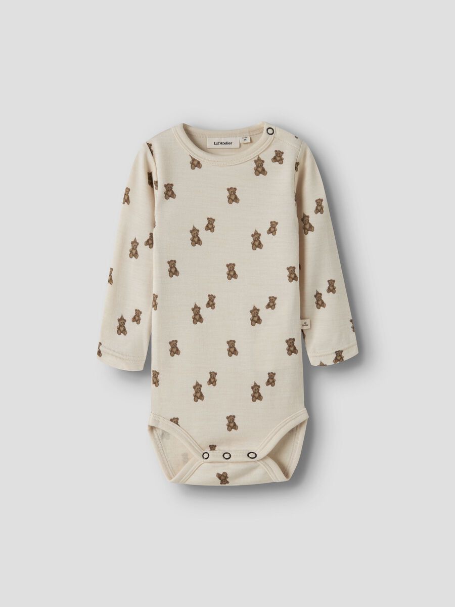 Nilo Nun Wo/Mo Ls Slim Body Turtledove/Teddy Bear