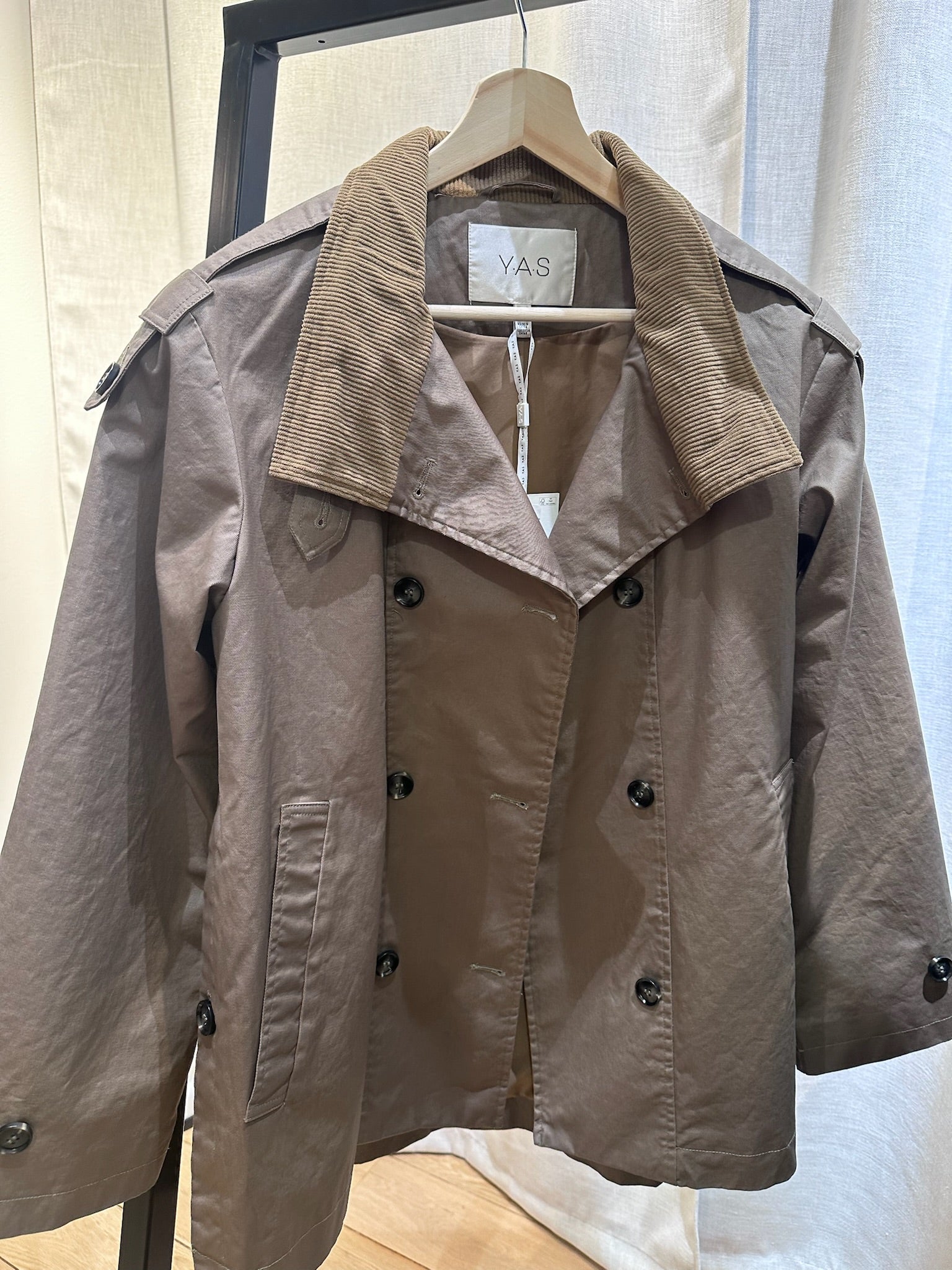 YASPARK Short Parka Coat Capers