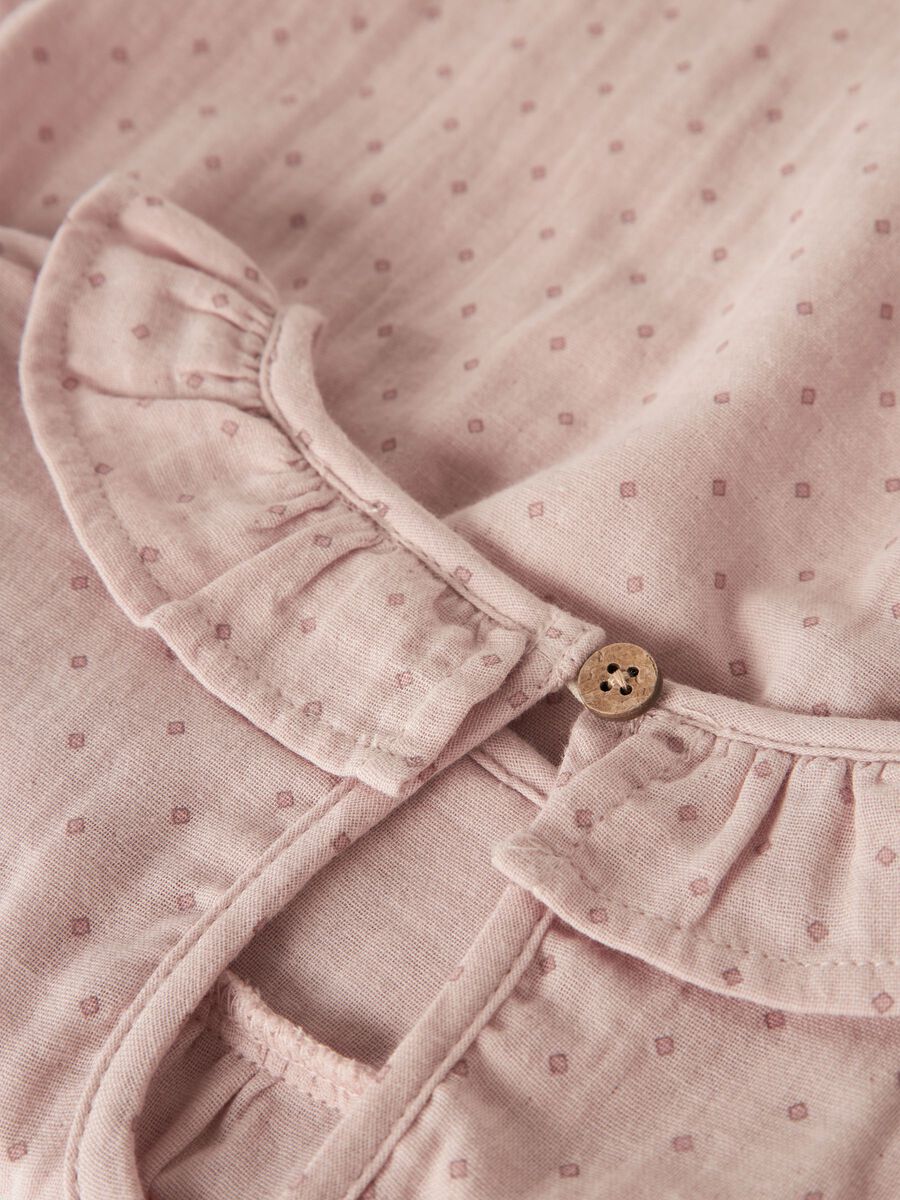 Dembe Ls Loose Shirt Peach Whip