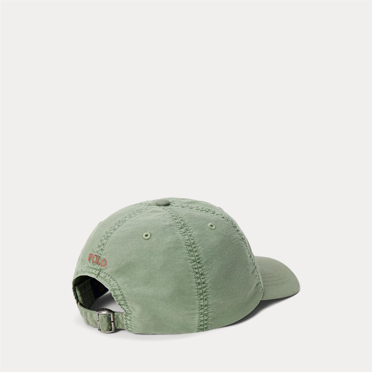Cotton Oxford Ball Cap Cargo Green