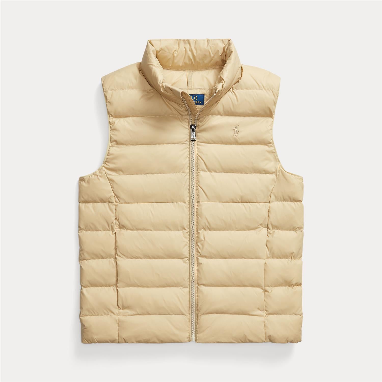 The Colden Packable Quilted Vest Tallow Cream