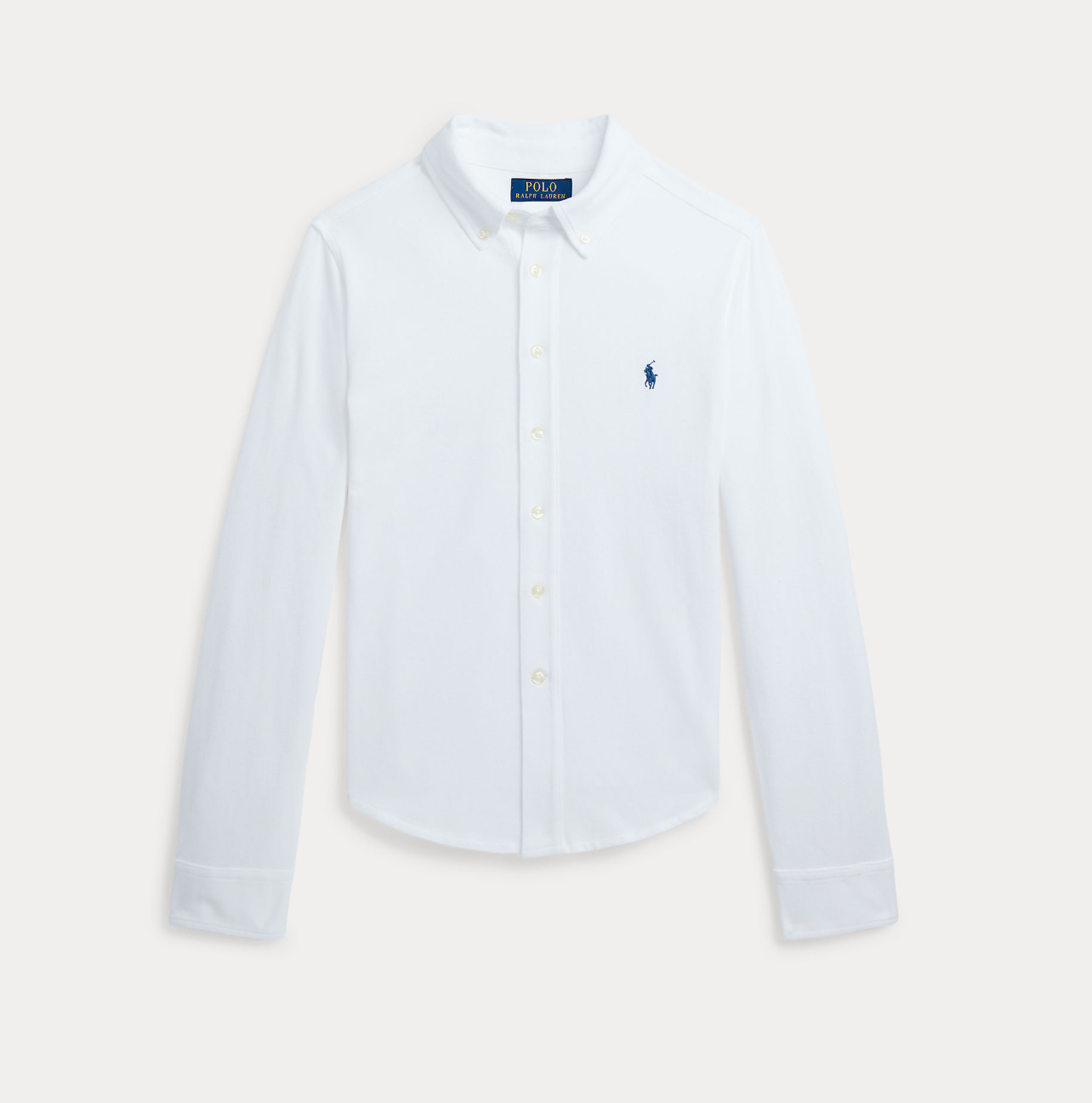 Featherwight Cotton Mesh Shirt White