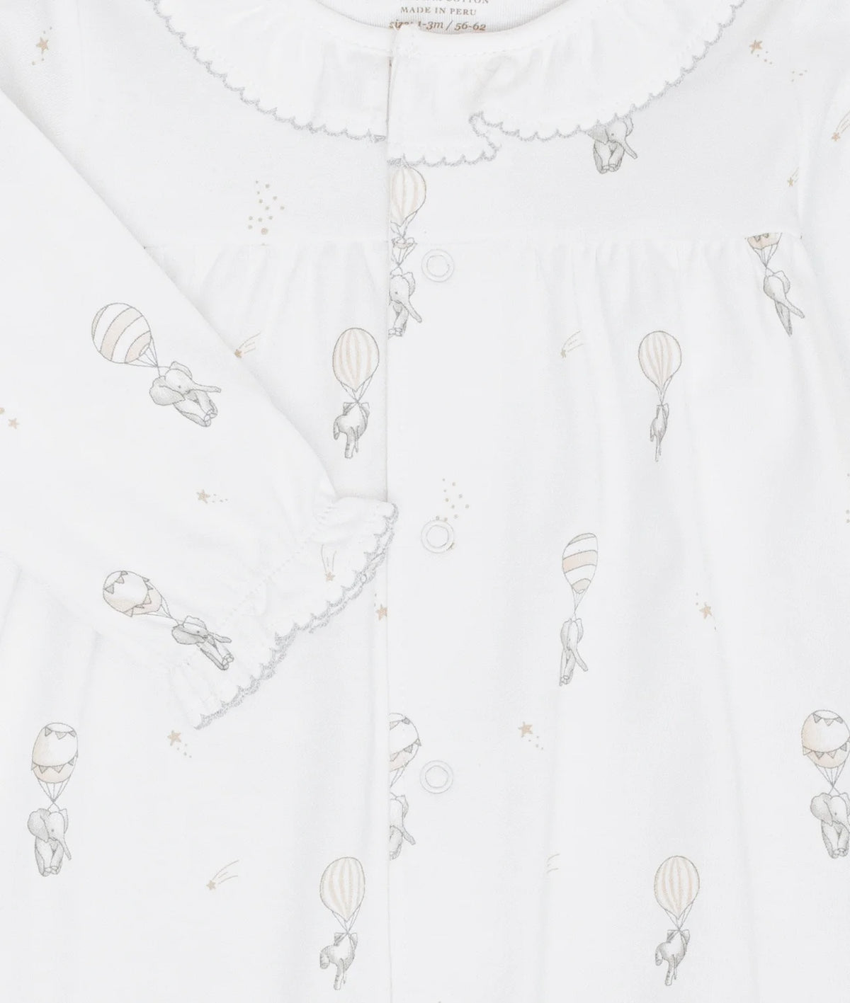 Flying Elephants Gia Overall White