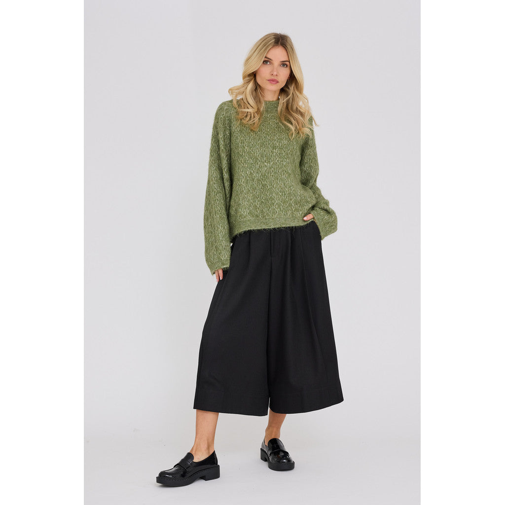 Olivia Knit Pullover Forest Green