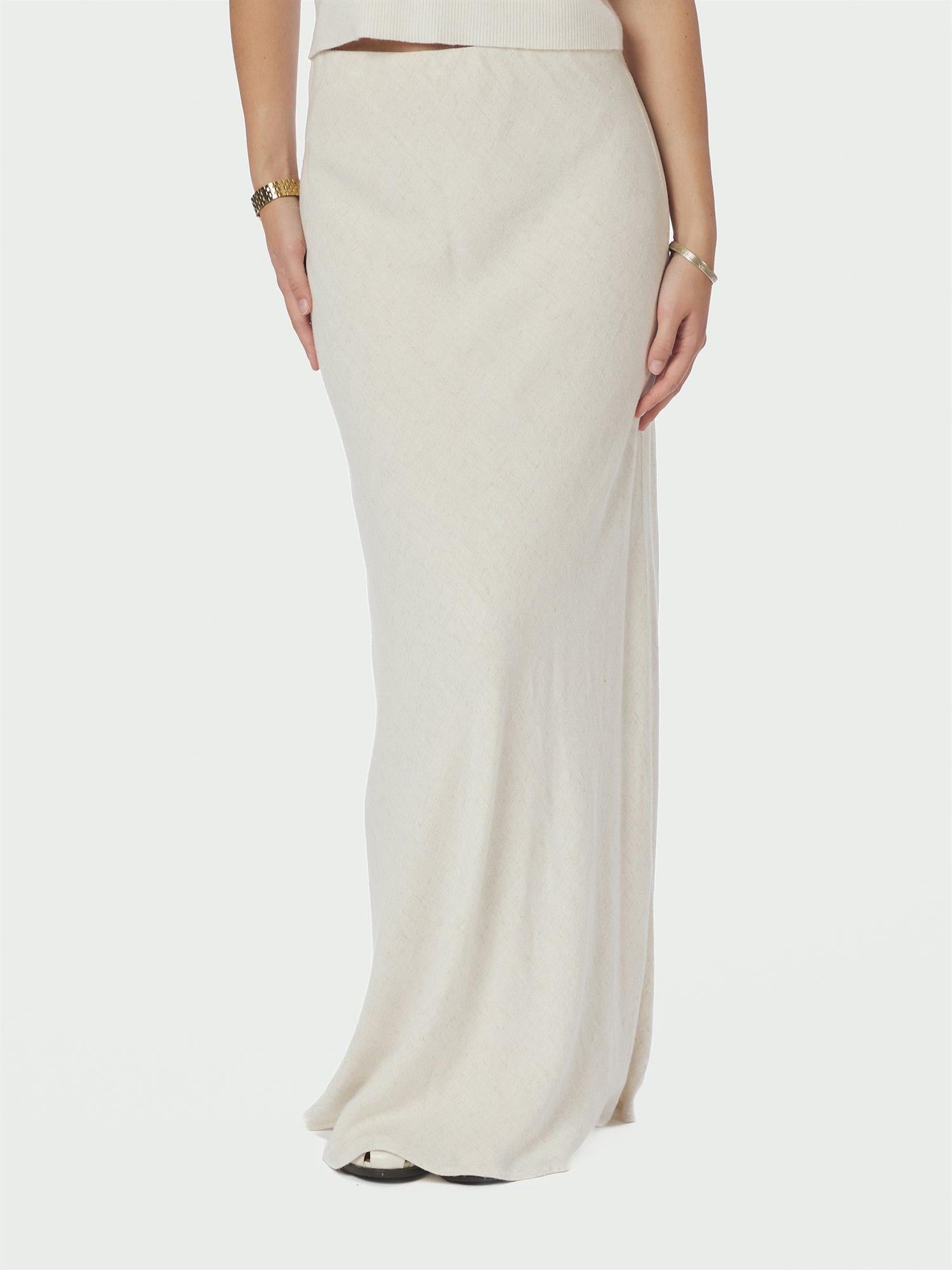 Viso Linen Skirt Natural