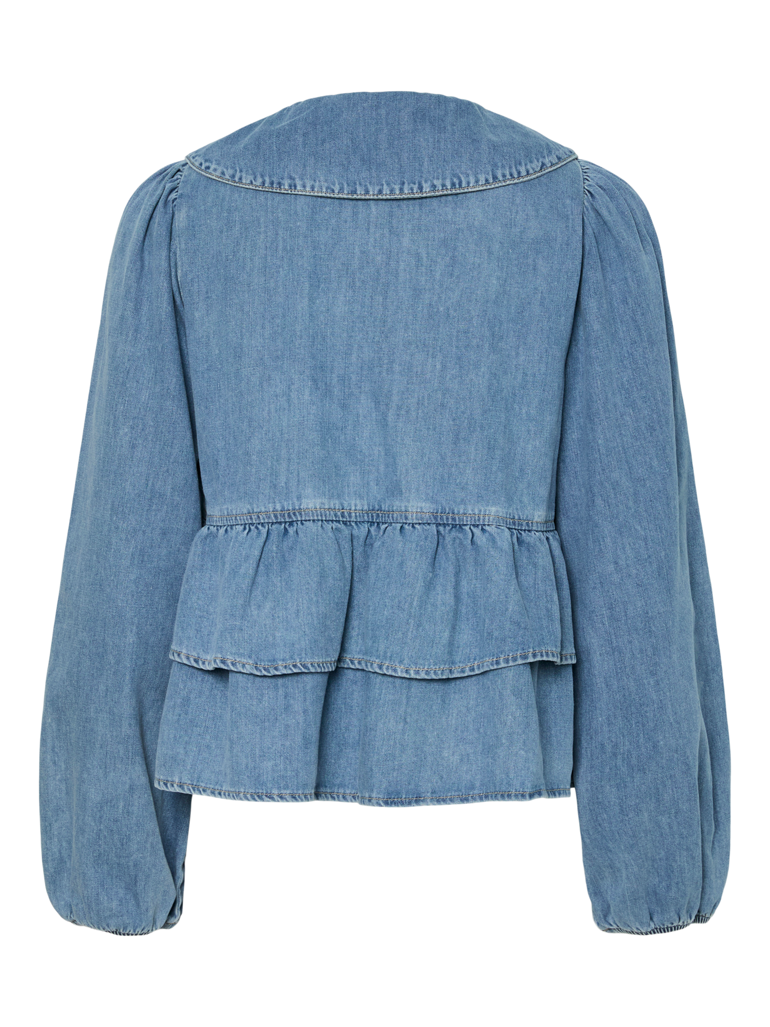 YASCELINDE Top Light Blue Denim