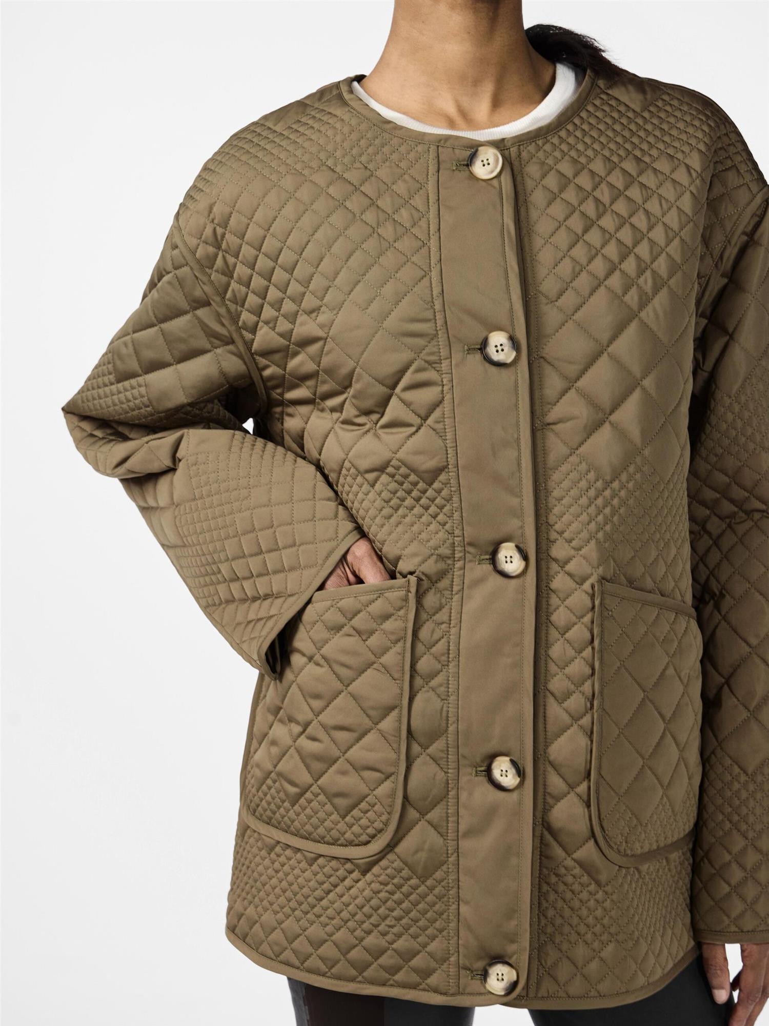 YASLAURIE Padded Jacket Capers