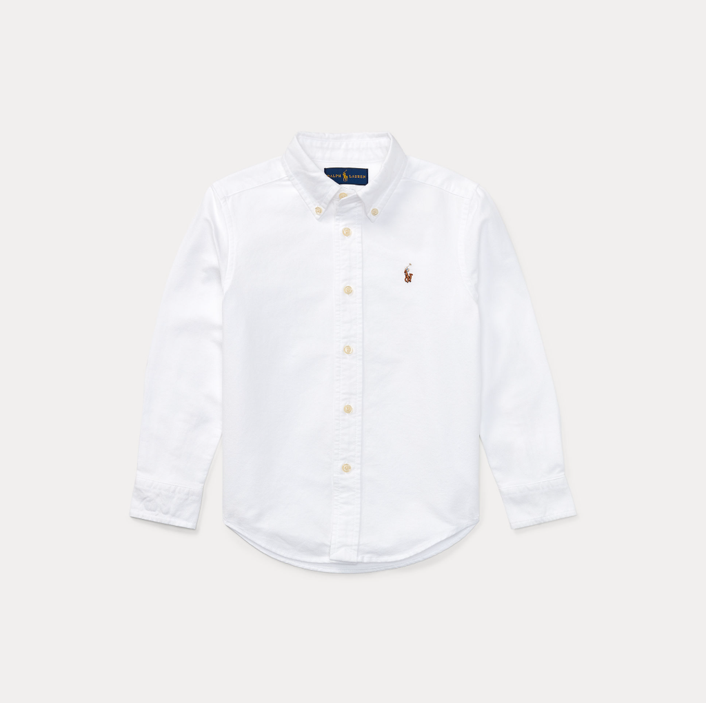Skjorte Langermet White