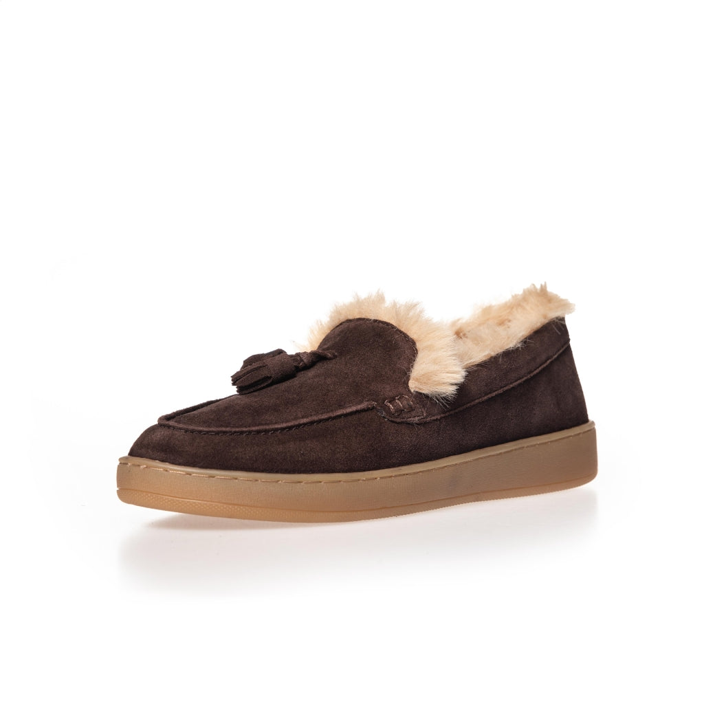 Just A Kiss Suede Dark Brown