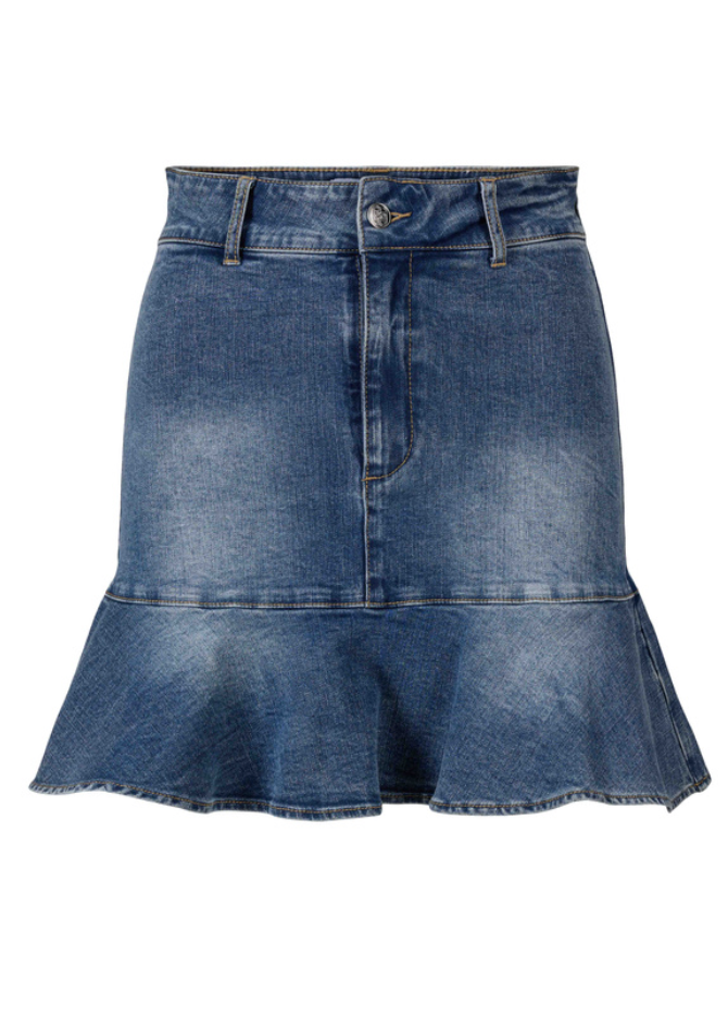 Alessi Blue Denim Skirt