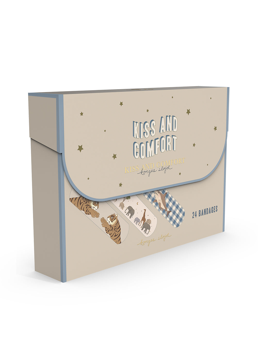Kiss And Comfort Bandages Blue Mix