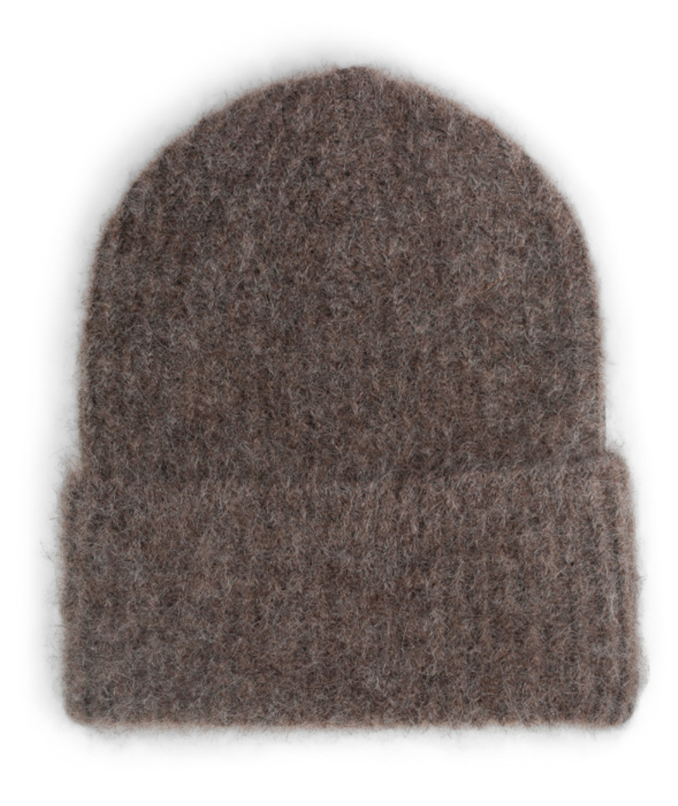 Silje Chunky Hat Brown