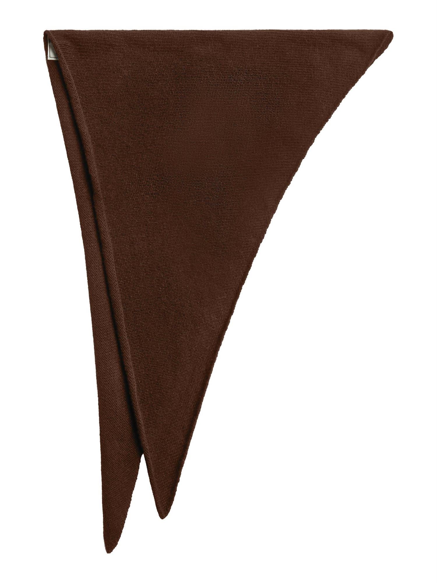 Misty Medium Scarf Dark Brown