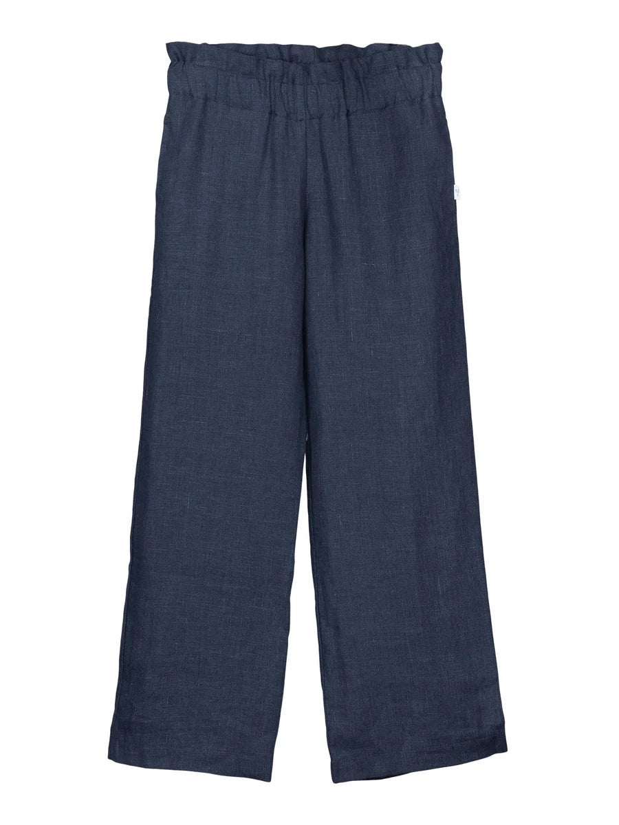 Zoe Linen Pant Navy