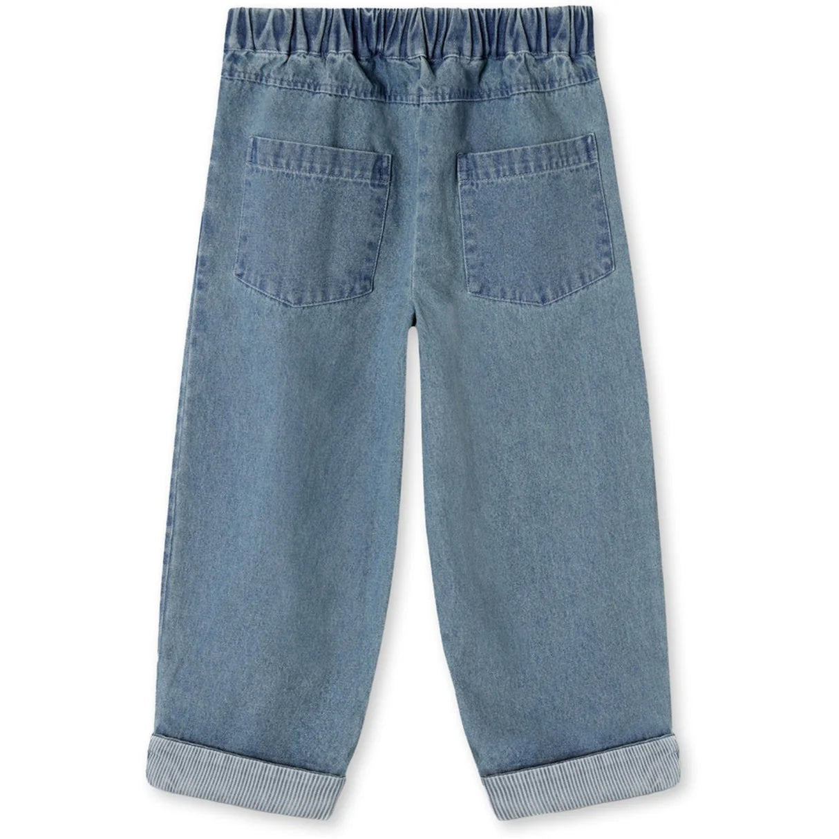 Don Contrast Pant Medium Denim Blue