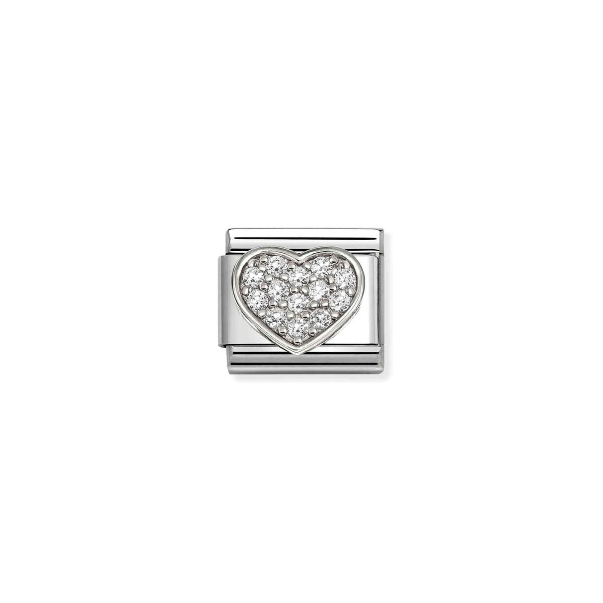 Silver Rich Heart NEW