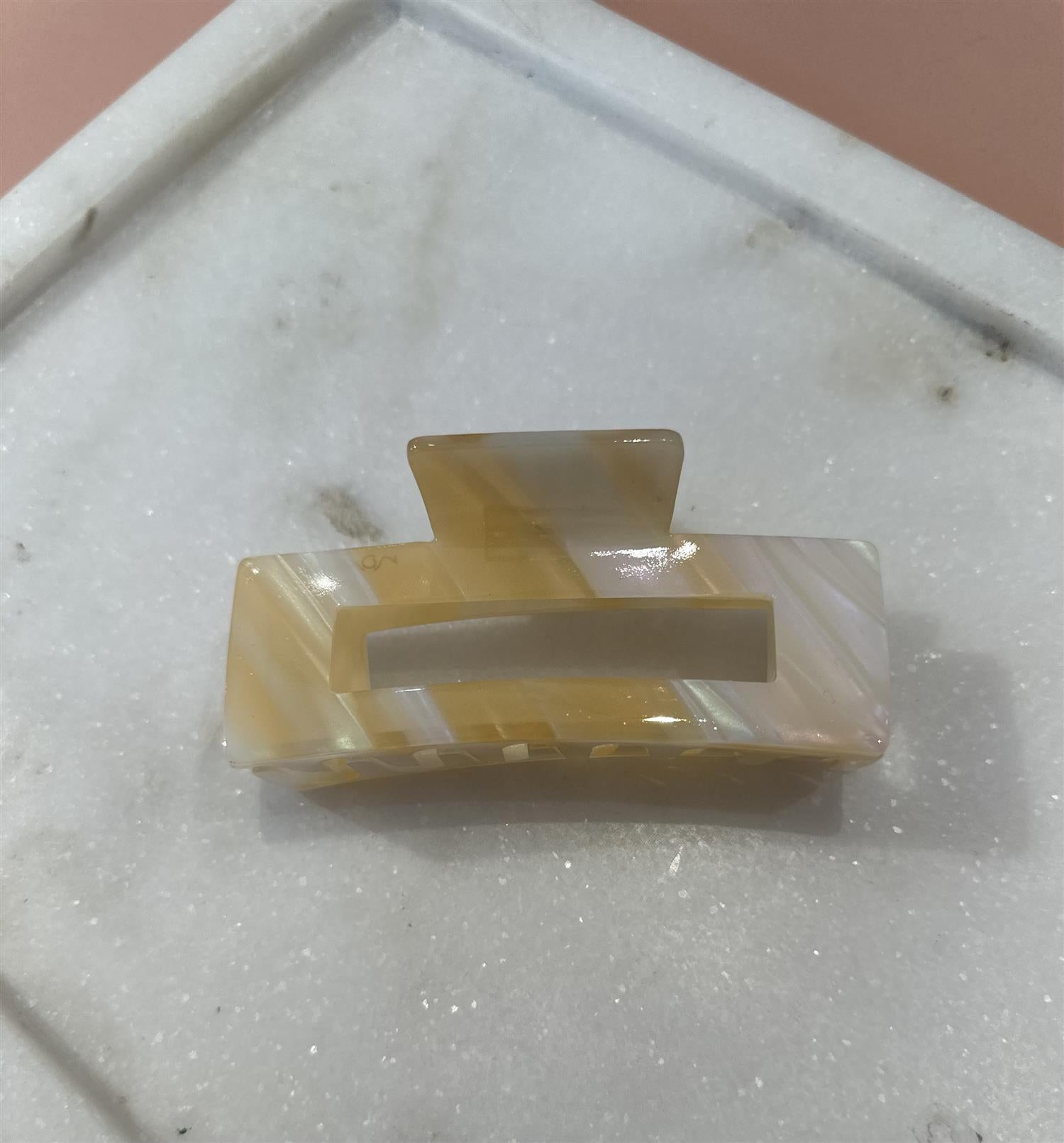 Firkantet Extra Stor Klype Pastell Striper