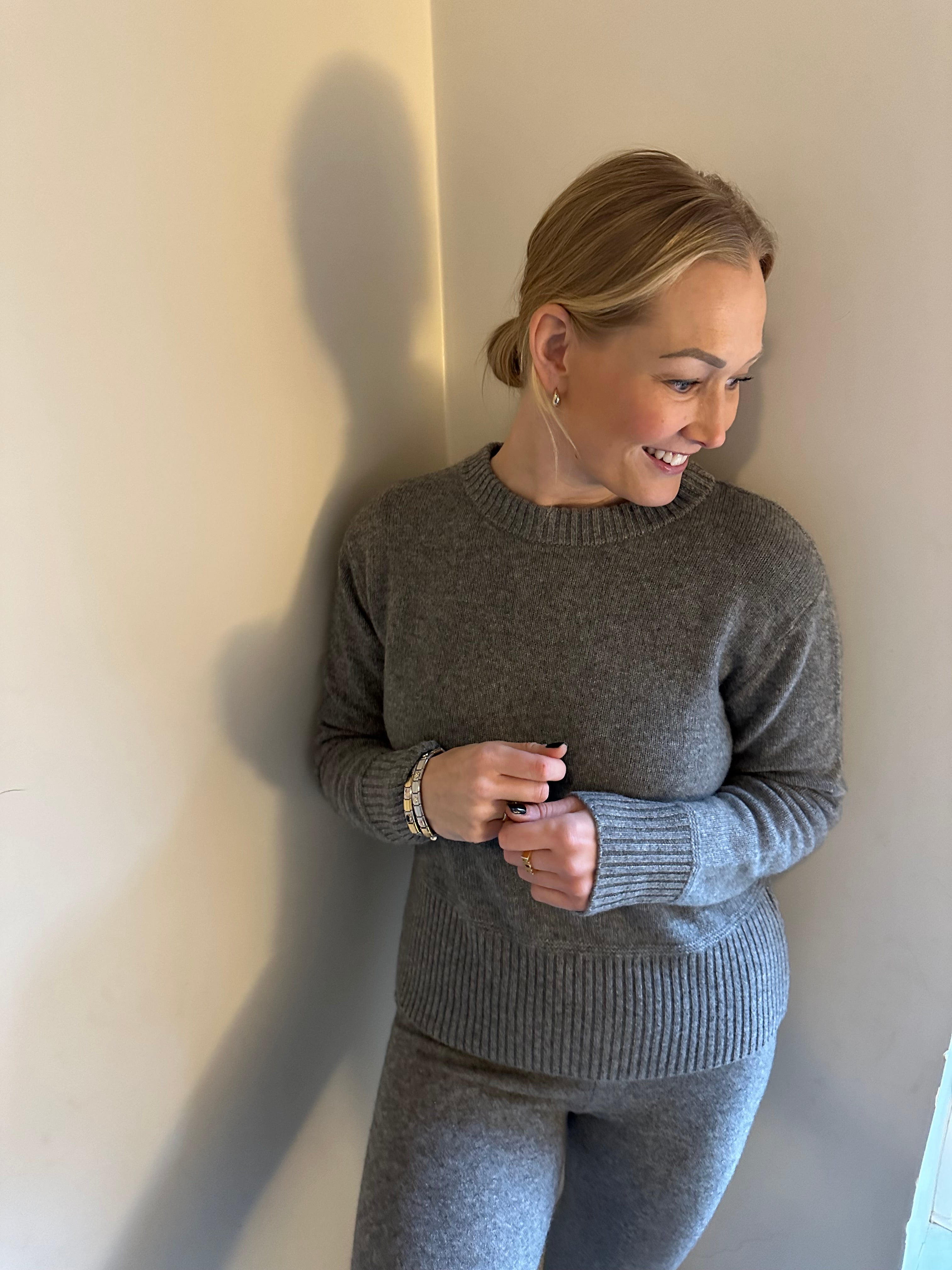 Sadie Cashmere Sweater Grey