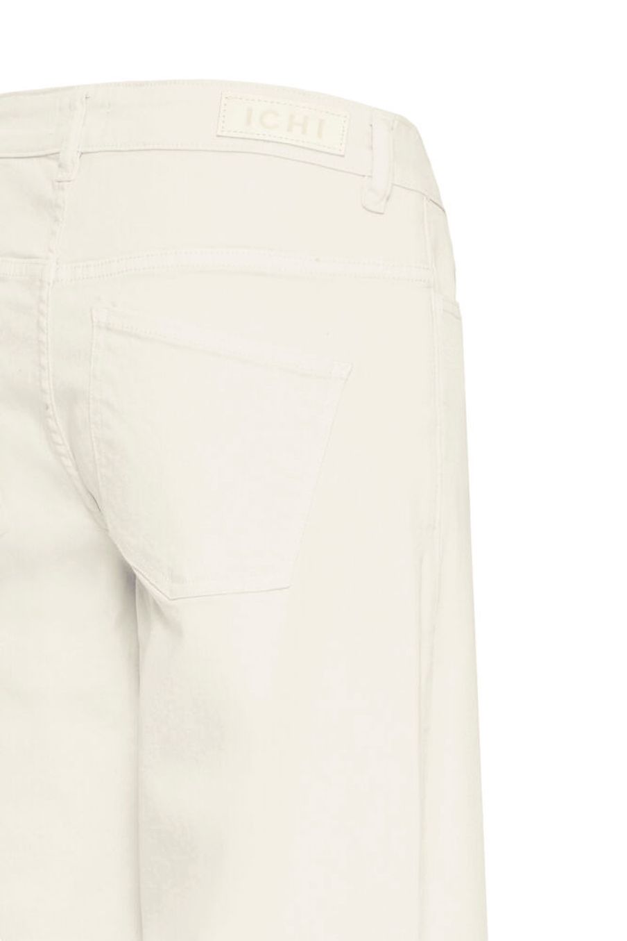 Ziggy Wide Pant Birch White