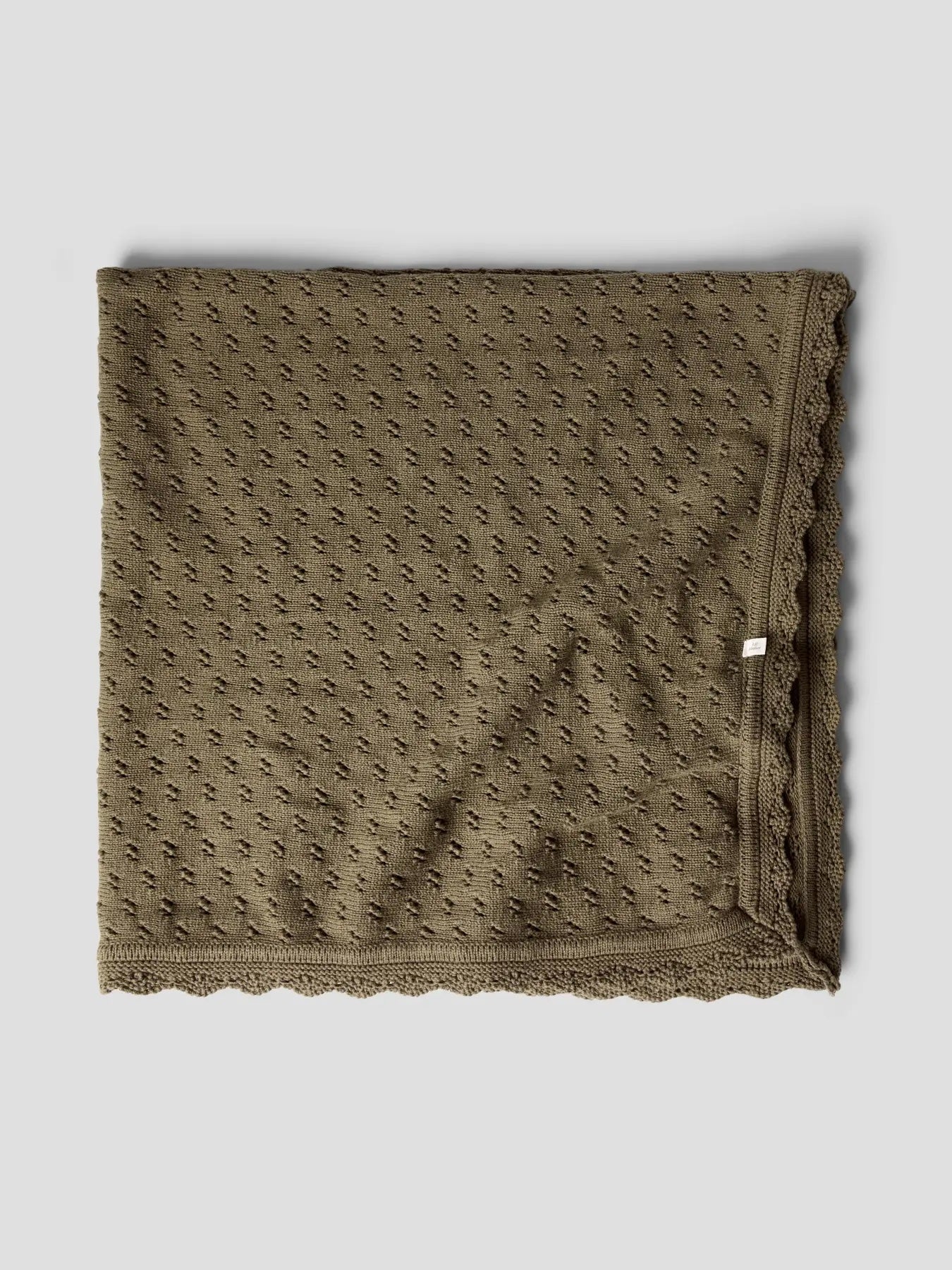 Nilio Knit Blanket Sepia Teak