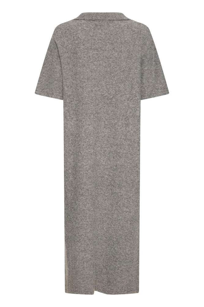 Dasila Dress Asphalt Melange Grey