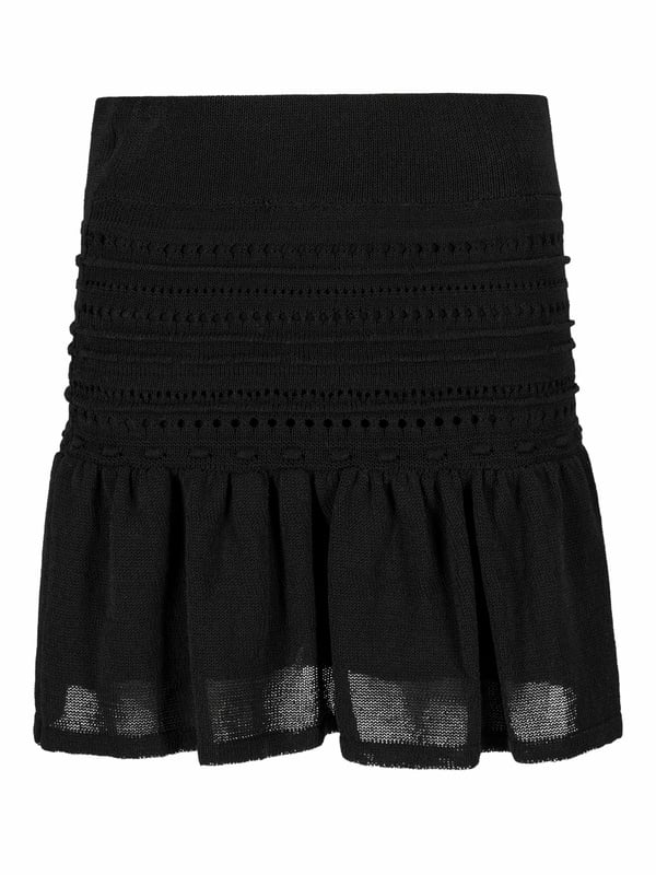 Gina Cotton Skirt Black