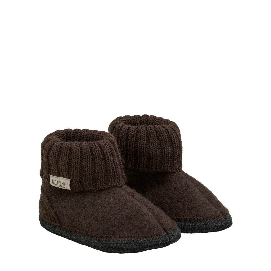 Slippers Wool Coffee Bean