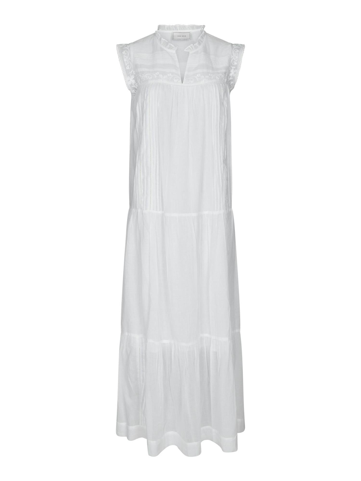 Veana S Voile Maxi Dress White