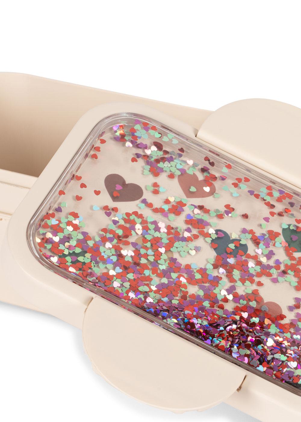 Glitter Lunch Box Bon Coeur Coloré