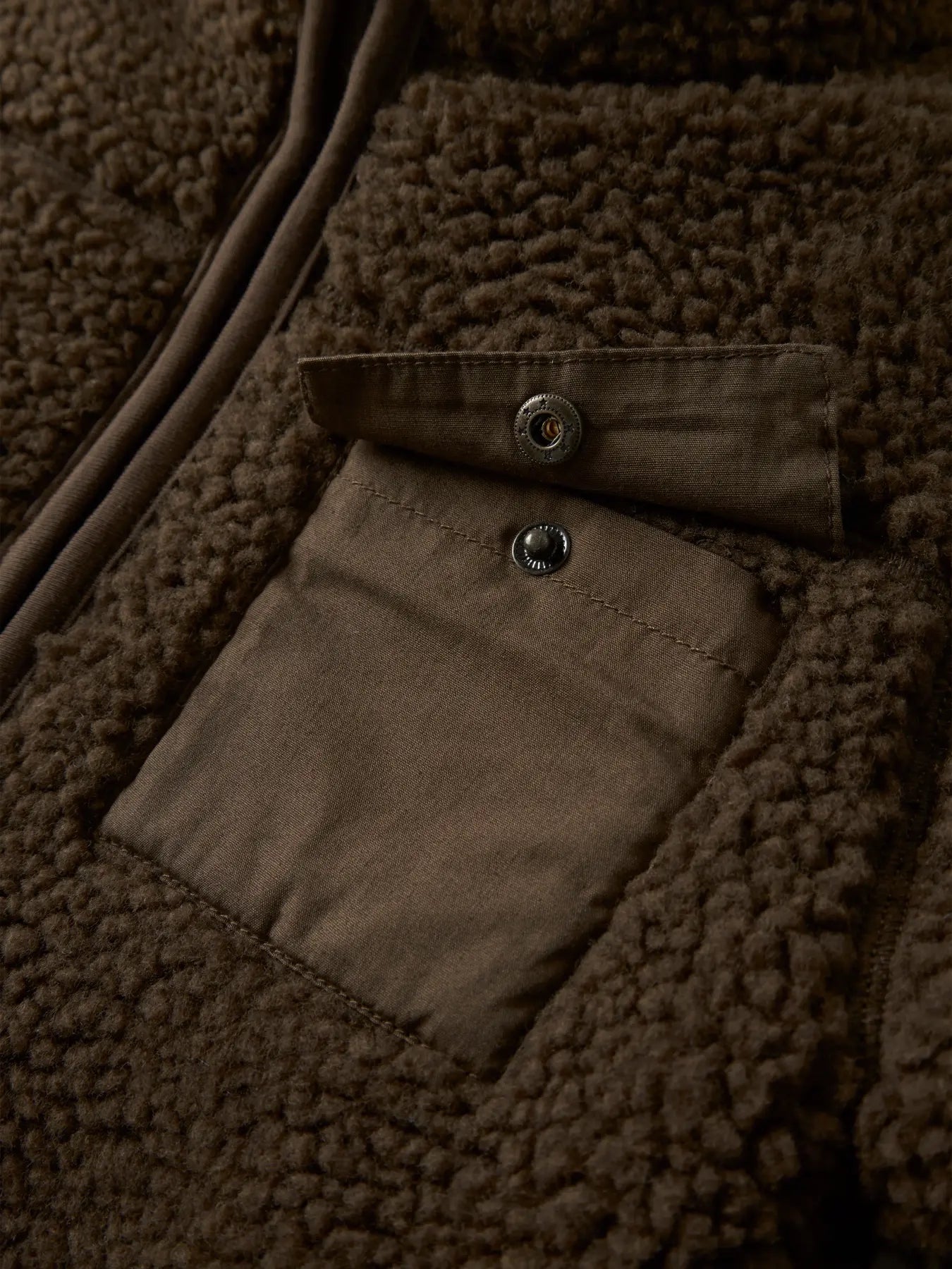 Nalo Nio Loose Jacket Dark Earth