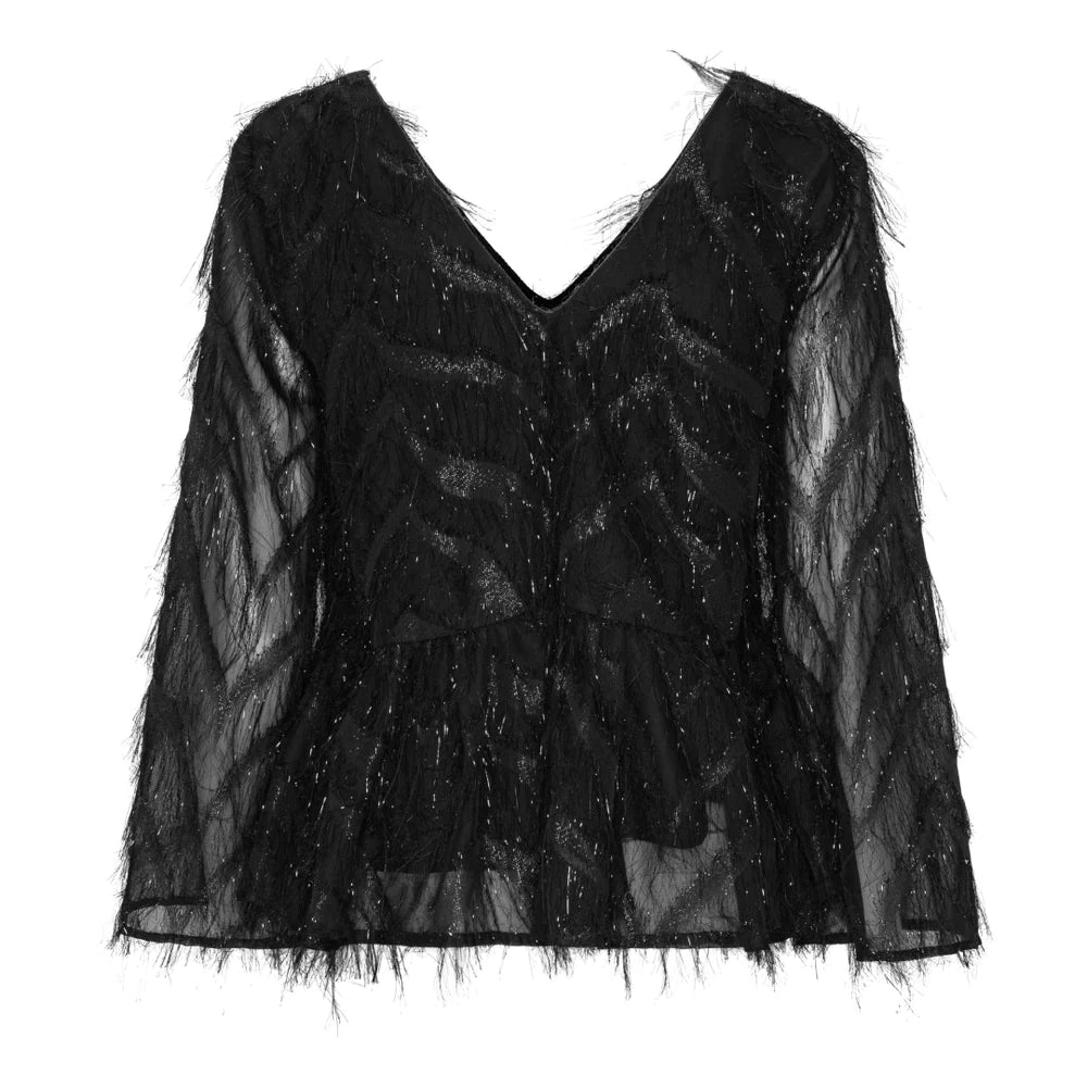 Elina New Blouse Black