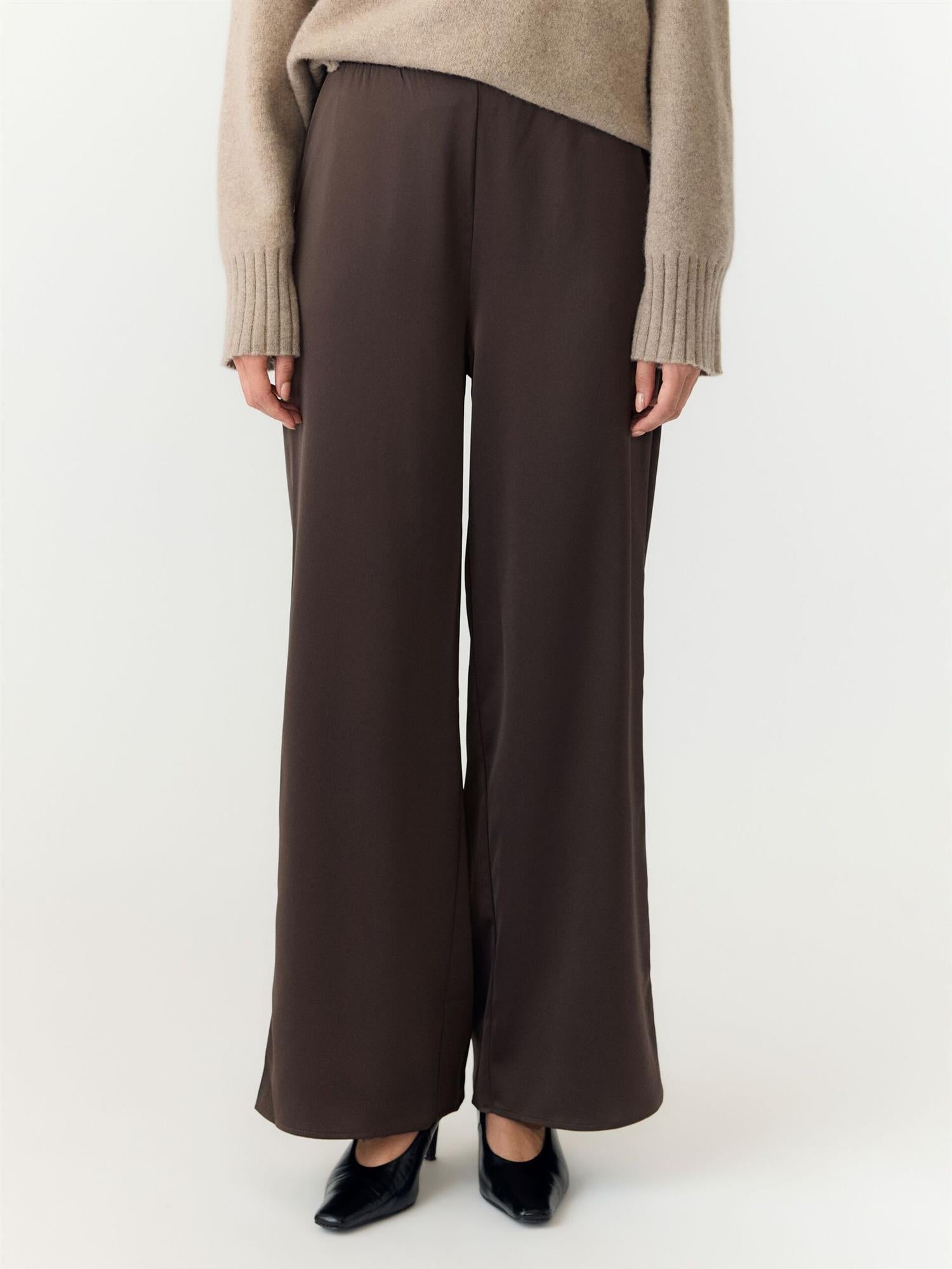 YASPELLA Wide Chocolate Brown