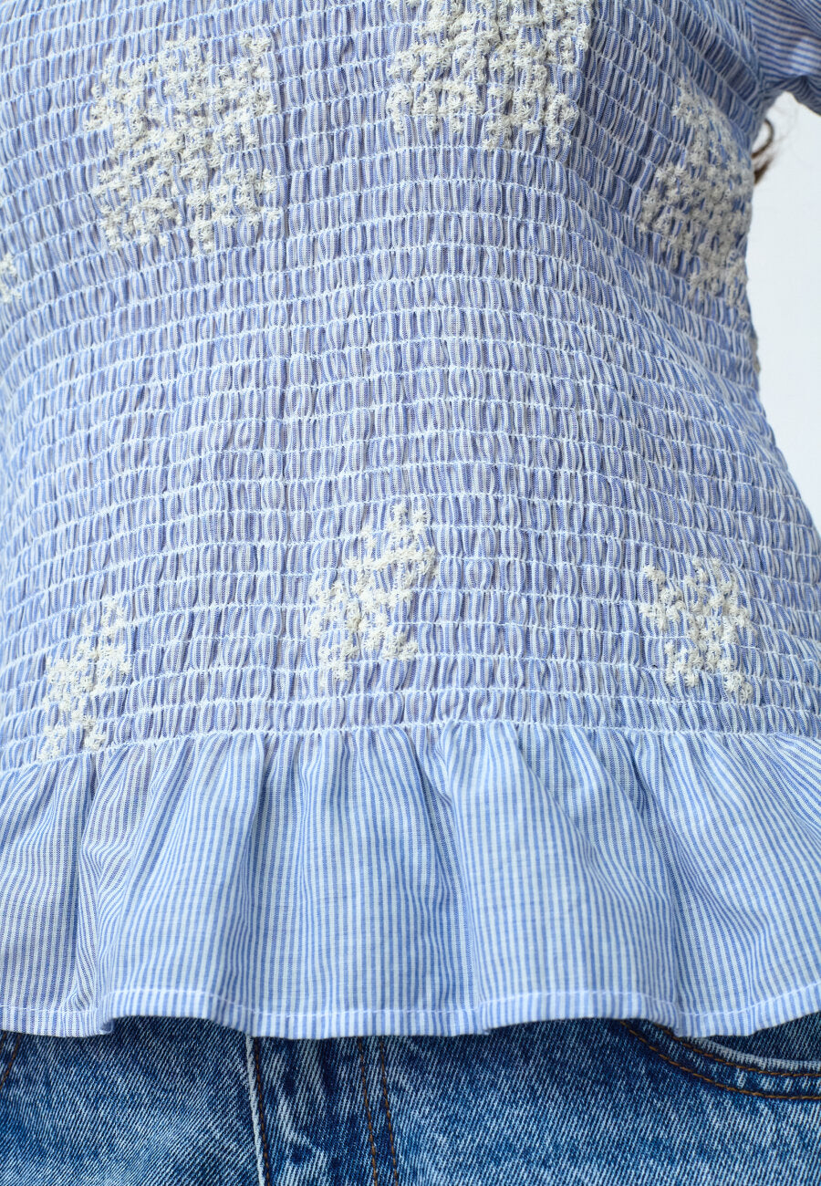 Nix Top Blue Stripes