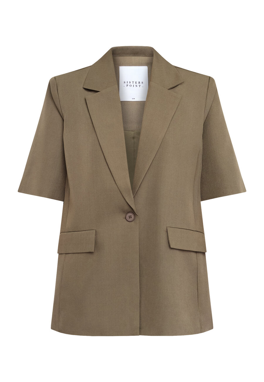 Viksa Blazer Olive Melange