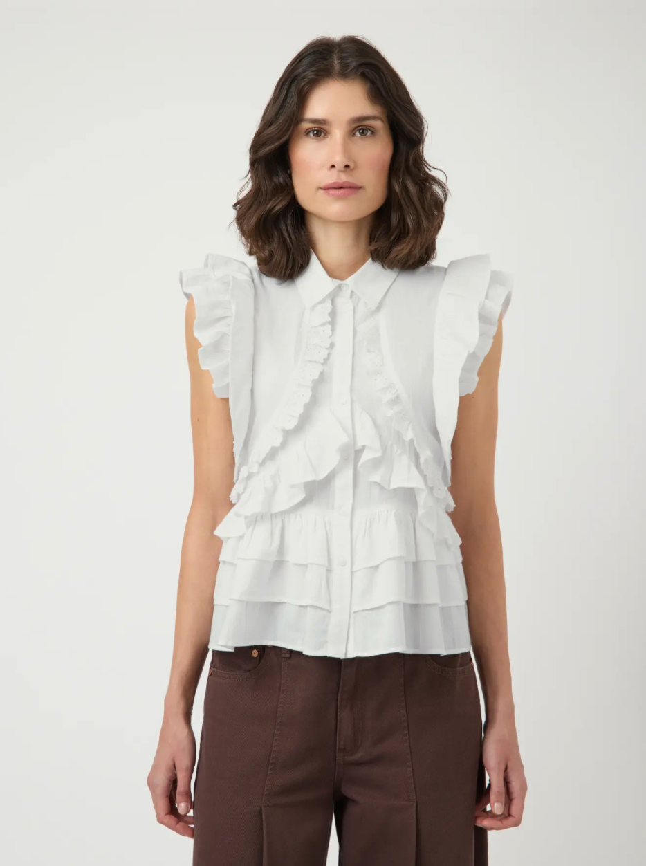 YASNORO Shirt Star White