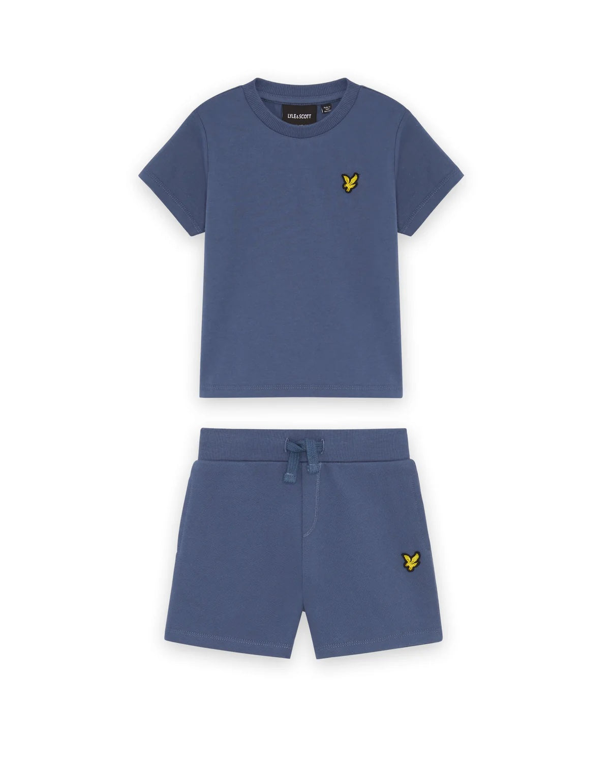 T-shirt And Short Set Dark Cornflower