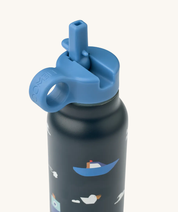 Falk Water Bottle Sailing/Classic Navy
