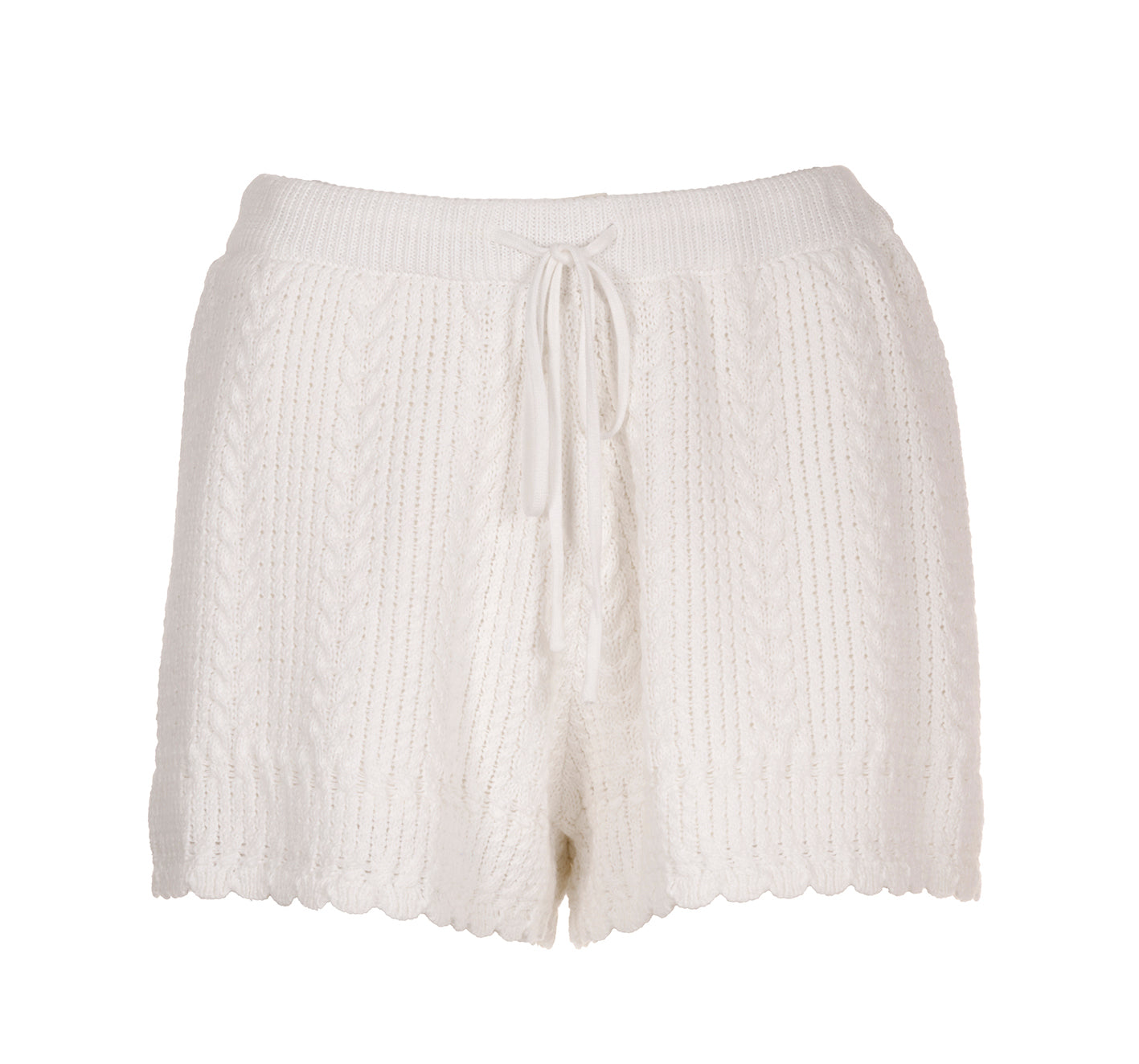 Callie Shorts White