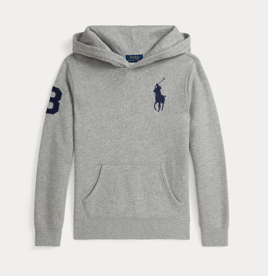 Big Pony Fleece Hoodie Andover Heather