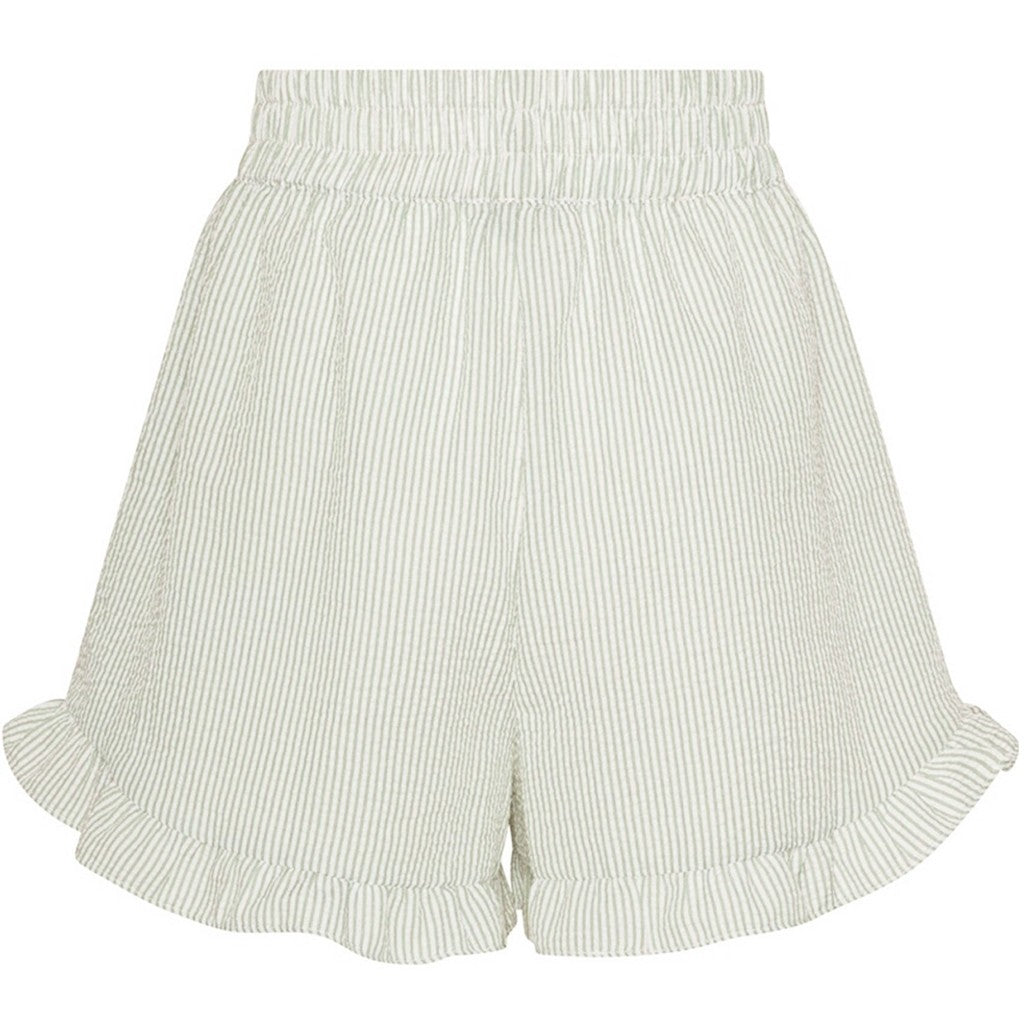 Sonja Shorts Green White
