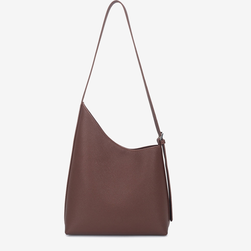 Nova Saffiano Dark Brown