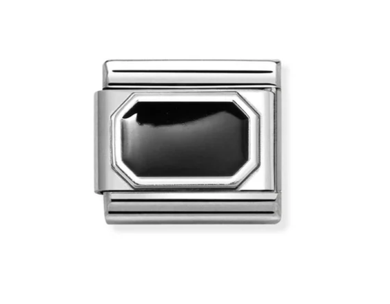 Rectangle Enamel Black