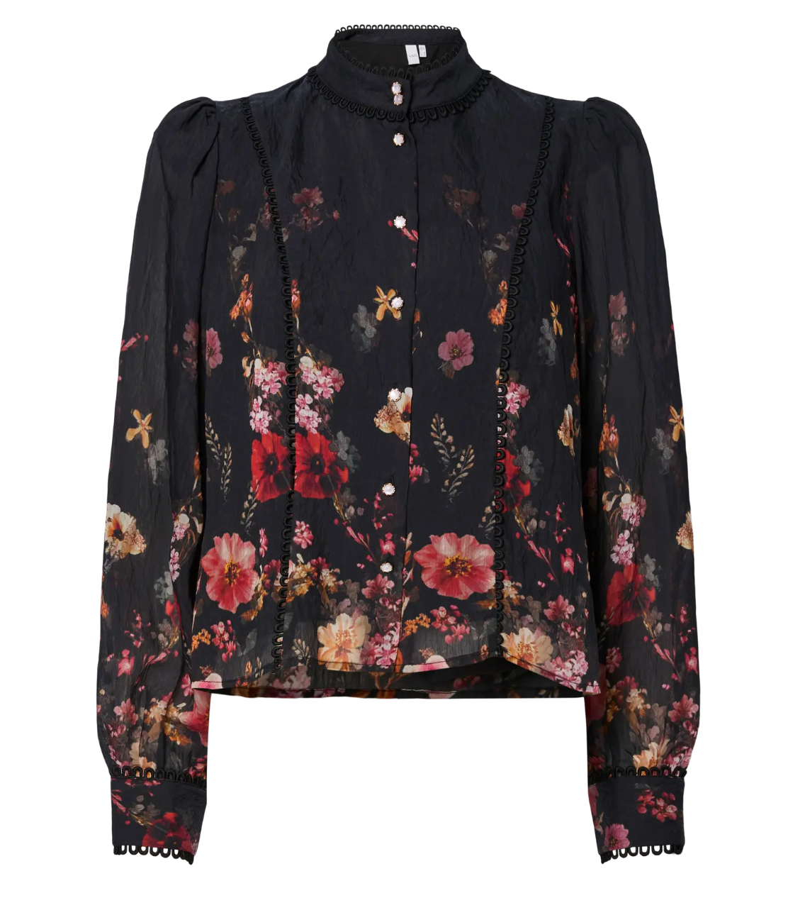 YASROMANTICA LS Shirt Black/Romantica