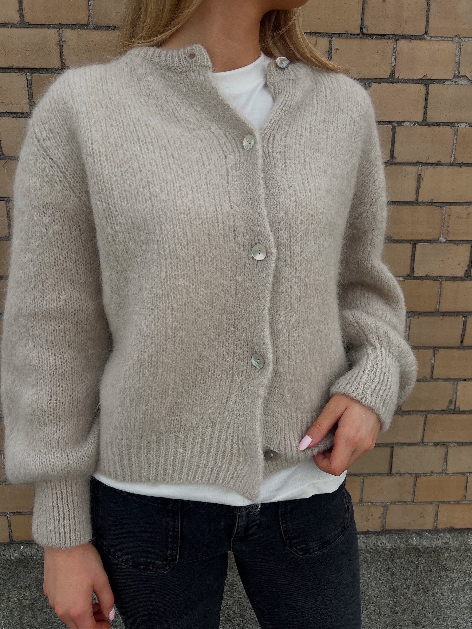 Idaic Cardigan Beige