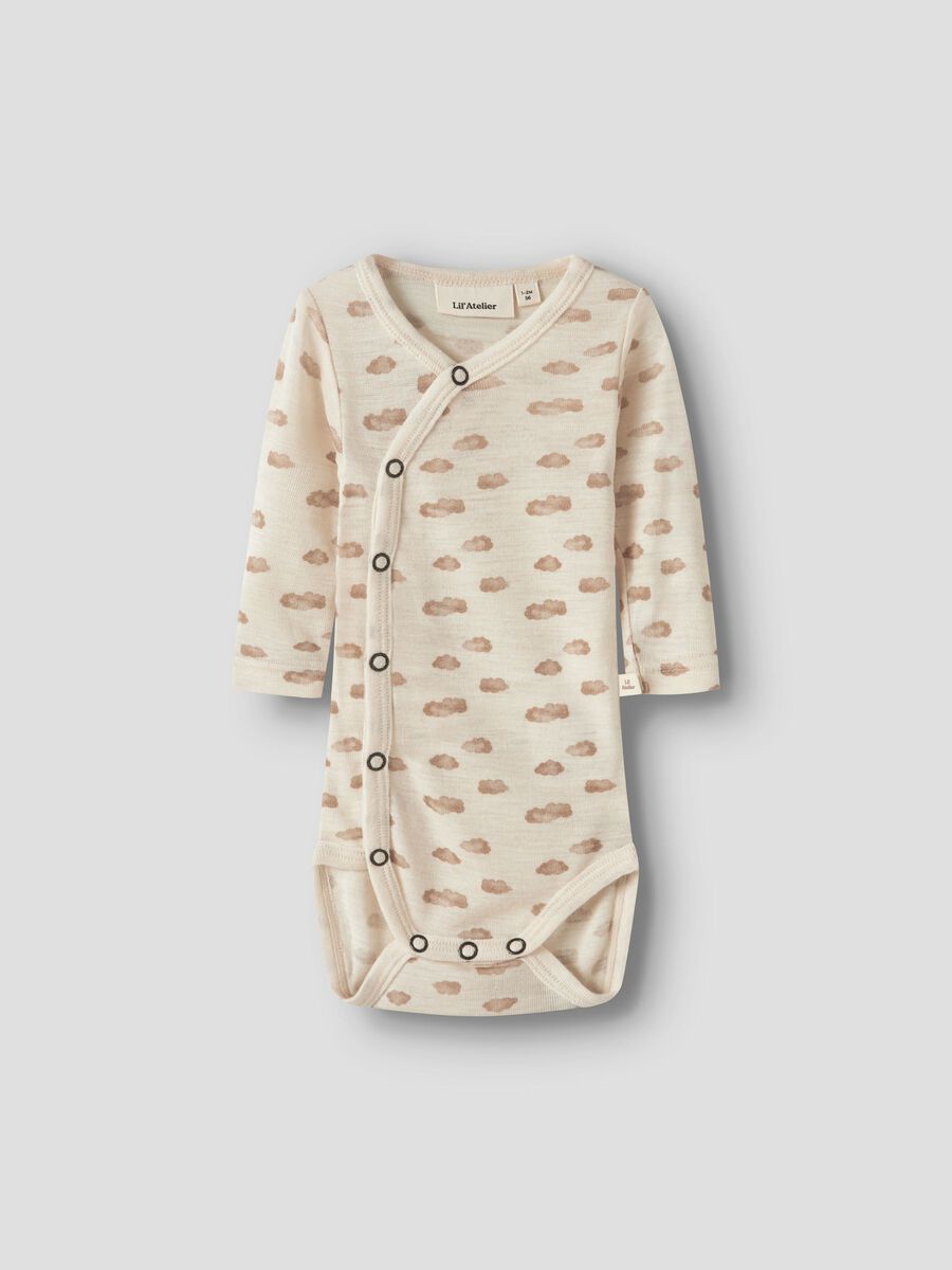 Nalu Wo/Mo Slim Wrap Body Turtledove/Cloud