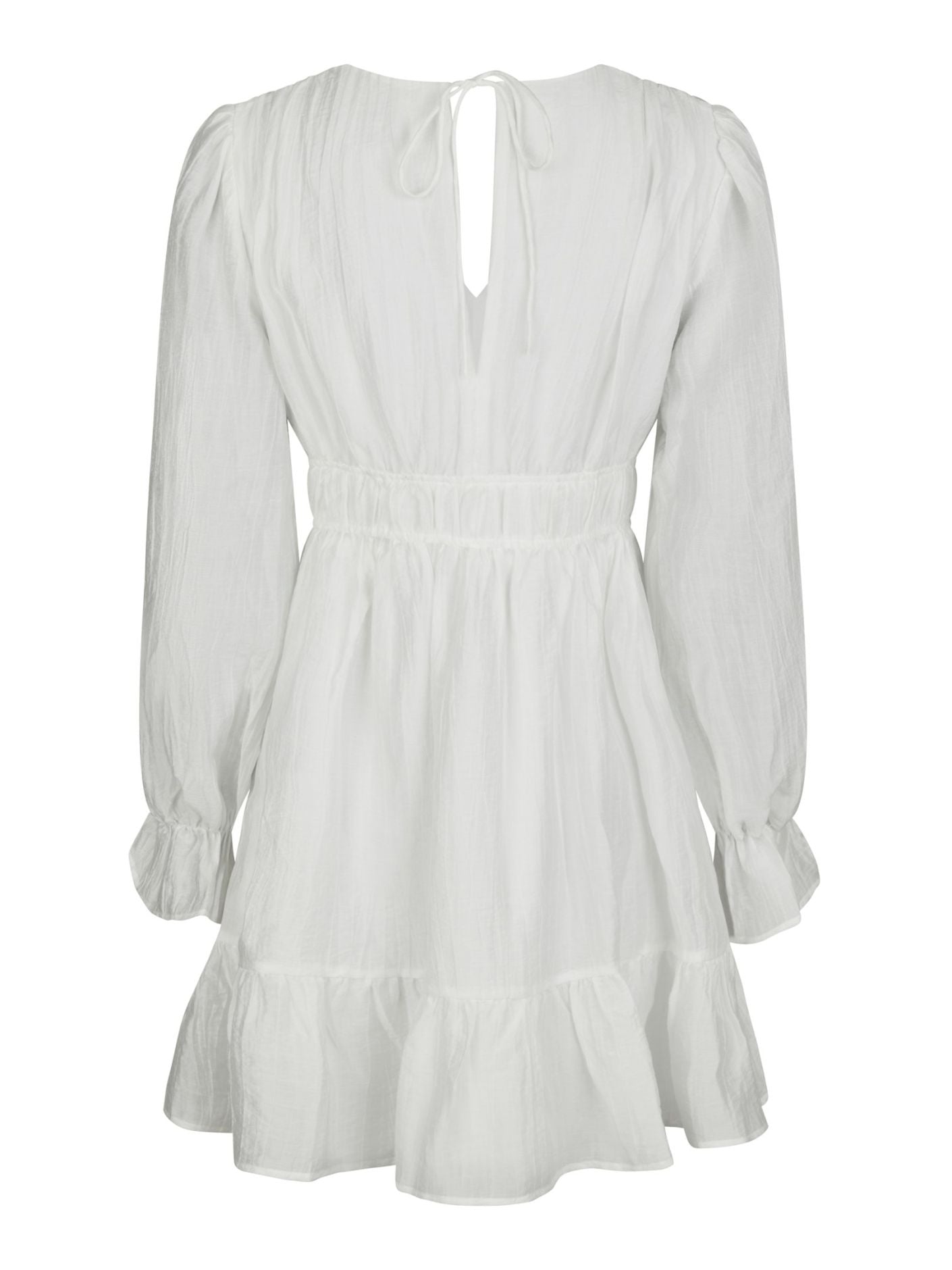 Sima Solid Dress White