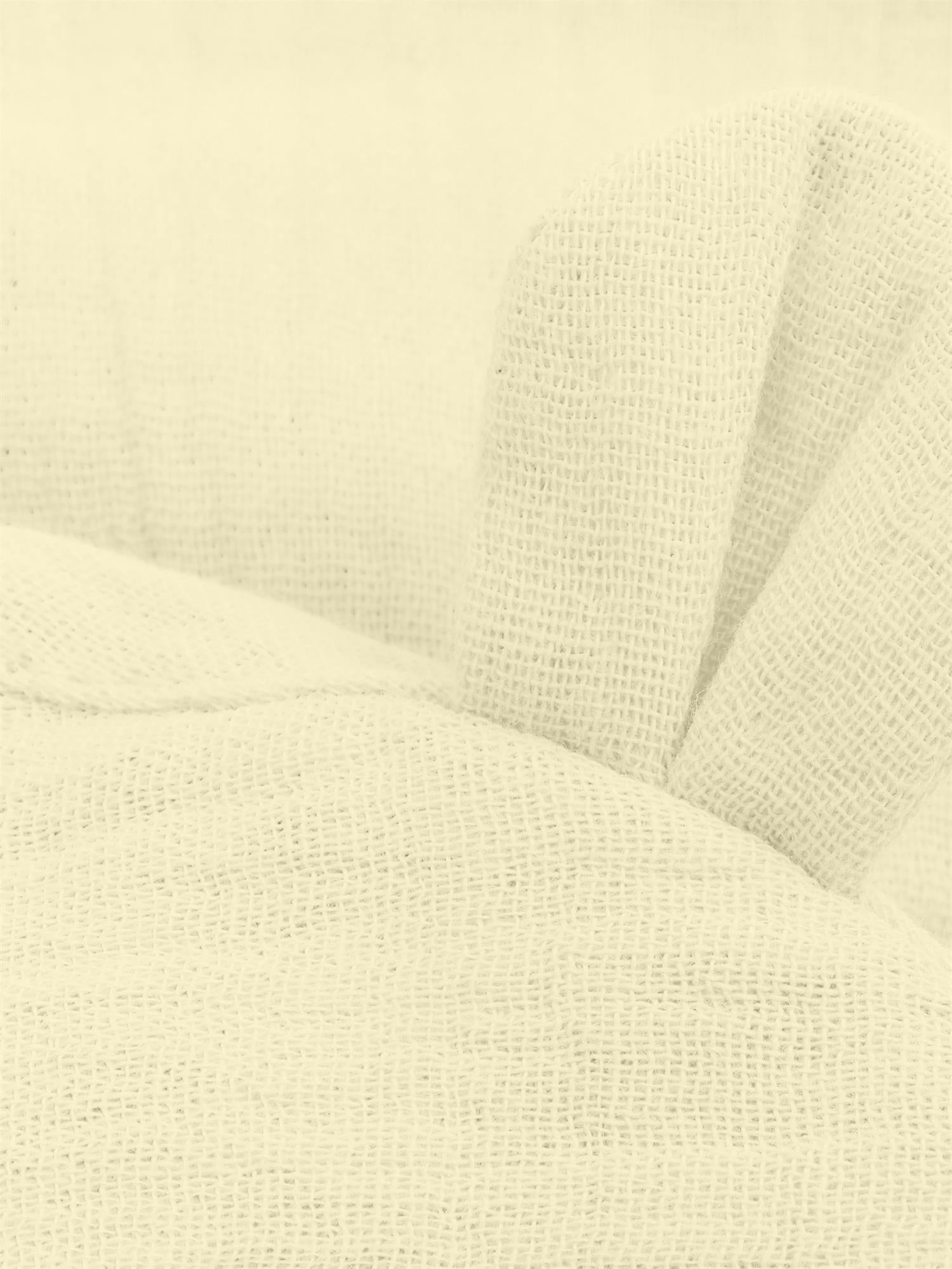 Summer Hat Ears Muslin Double Cream