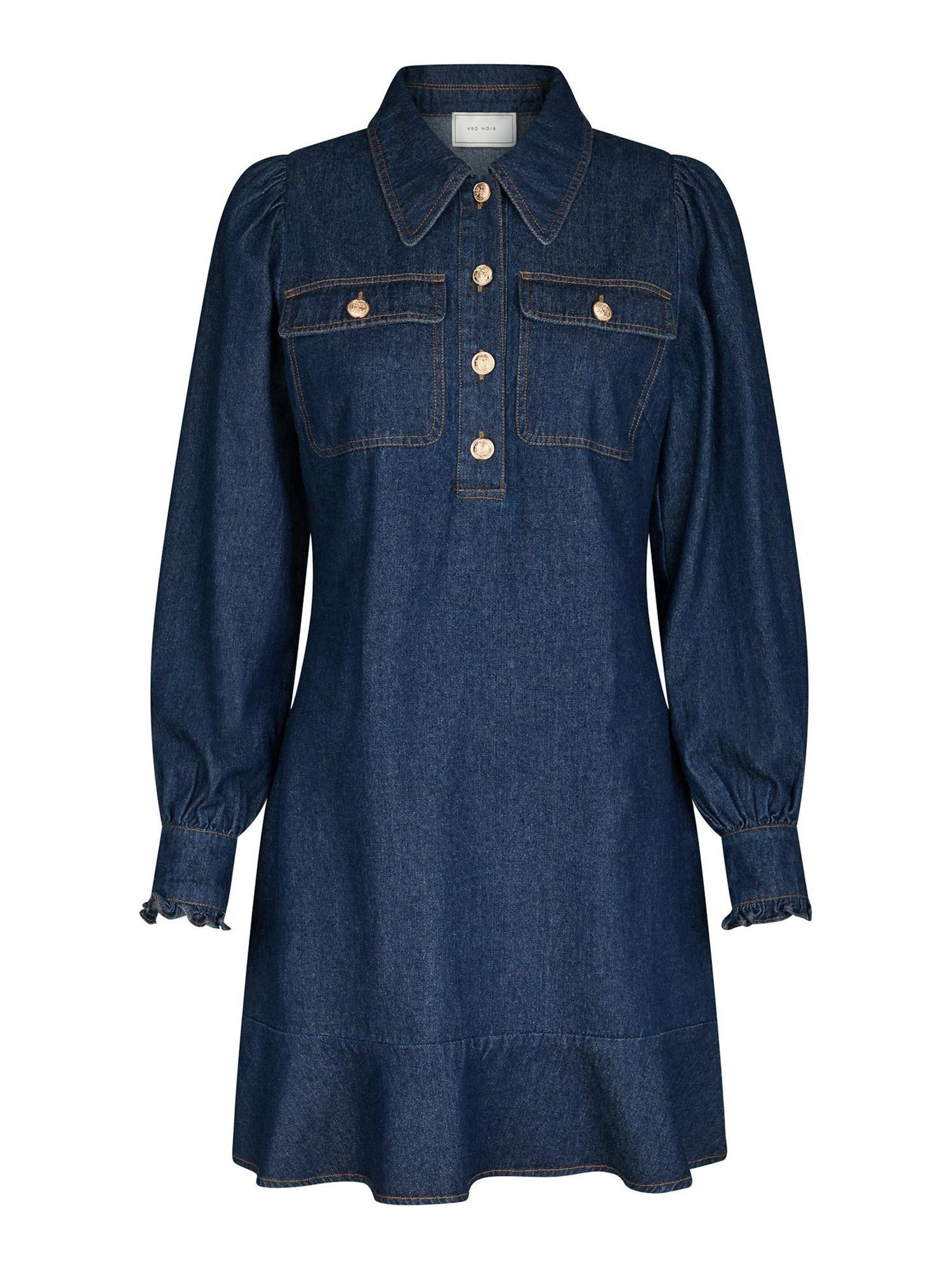 Nikko Denim Dress Blue