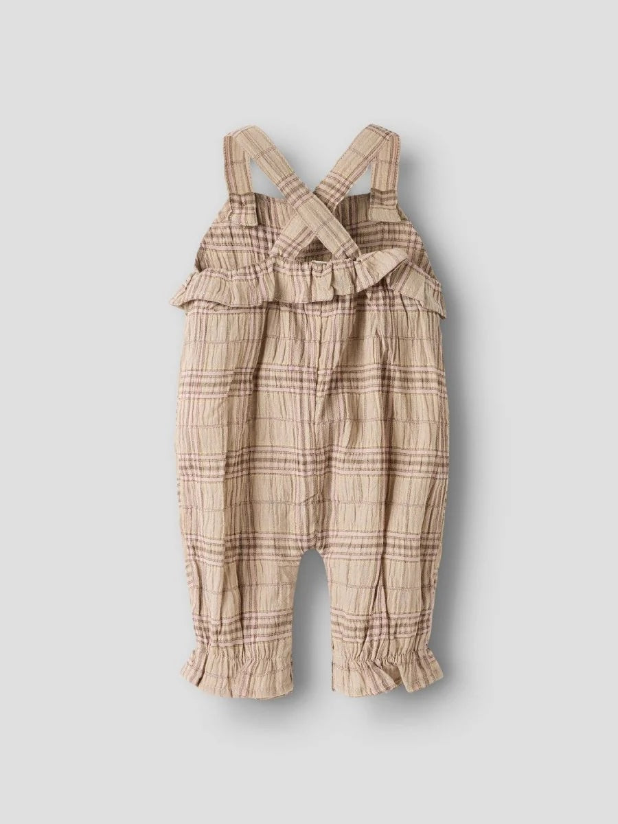 Diema Loose Overall Oxford Tan